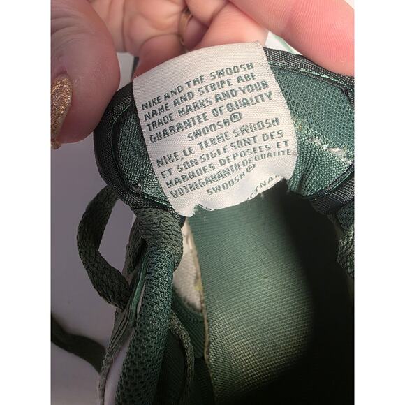 Nike Dunks Low Women’s 7 White/Green Classic Preppy Sneaker StreetWear Shoes - Picture 9 of 10